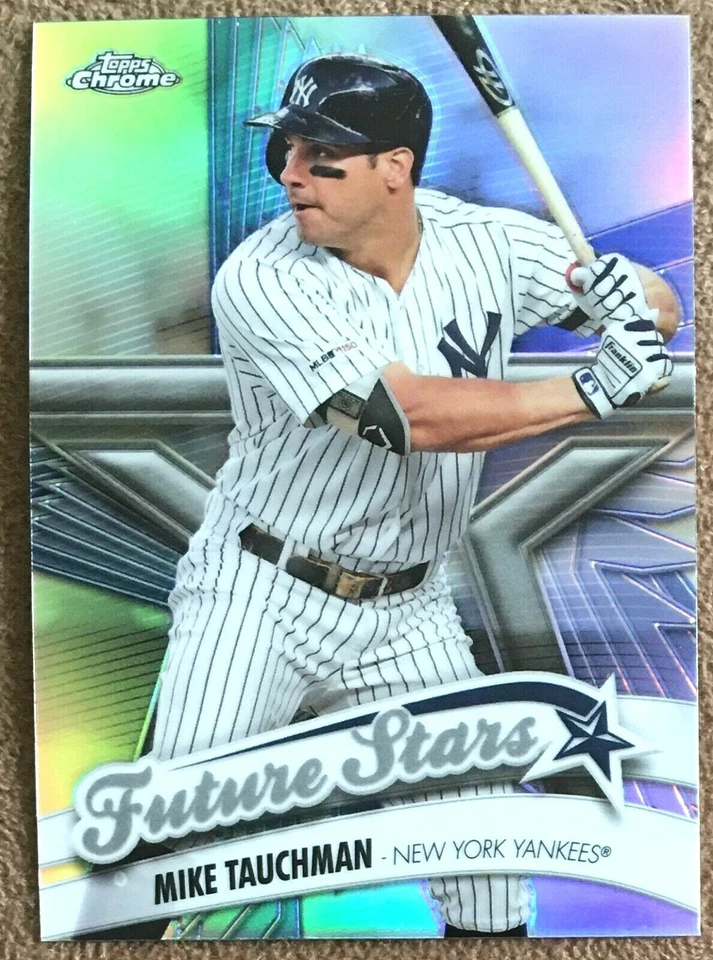 Mike Tauchman 2020 Topps Chrome Future Stars #FS19 New York Yankees Insert Card - Image 1 of 1