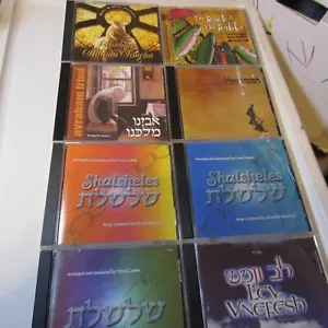 Lot of 8 Jewish Yiddish Hebrew Israeli CD's-Rock and the Rabbi GREAT COLLECTION - Picture 1 of 10