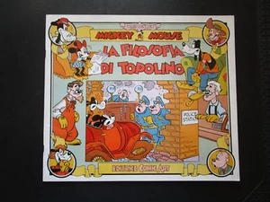 COLLANA SPECIAL MONGO 80 LA FILOSOFIA DI TOPOLINO WALT DISNEY ED. COMIC ART !! - Imagen 1 de 9