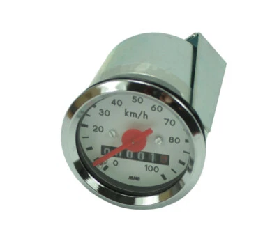 100 km h Tachometer pas f Simson KR51 Schwalbe Star Sperber Habicht Lichtschlitz - Bild 1 von 3