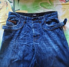 Dolce and gabbana d&g archive 90s 00s jeans bondage strap cowboy vintage y2k