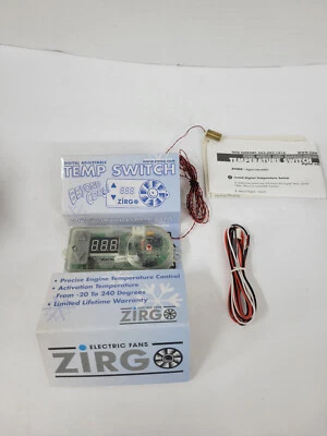 Nuevo de Lote Antiguo - Interruptor de Temperatura Digital Ajustable ZIRGO ZFSDG -20 a 240 grados Foto 1 de 4
