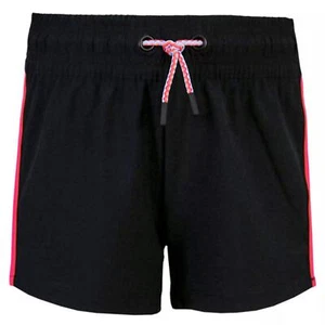 Member’s Mark Active Girls Rainbow Stripes Shorts Black 7/8 - Picture 1 of 3