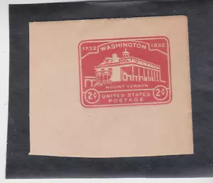 US Stamps  Scott # U525 Full MNH Corner Mount Vernon 1932 - Picture 1 of 1