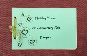 Heartspring Wichita, Kansas Cookbook Holiday House 10th Gala Recipes Handmade S - Picture 1 of 12