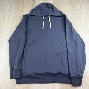 Travis Mathew Mens Blue Long Sleeve Golf The Cloud Hooded Sweater Size Medium - Picture 1 of 10