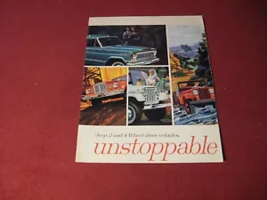 1965 Jeep All Model Sales Brochure-Original - Bild 1 von 3