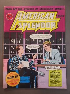 American Splendor #12 Pekar Underground Comix David Letterman