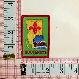 Scouts Kootenays Jacket Vest Patch Crest Badge - Picture 1 of 1