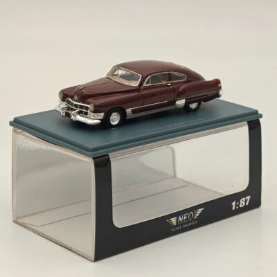 NEO SCALE MODELS 1/87 Cadillac Series 62 Sedanet Coupe Brown Resin Car Limited - Image 1 of 4