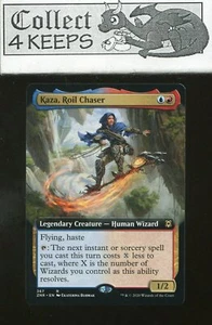 Kaza Roil Chaser Extended Art (Zendikar Rising Near Mint) MTG - Picture 1 of 2