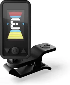 D'Addario Guitar Tuner - Eclipse Headstock Tuner - Clip On Tuner for Guitar - & - Picture 1 of 1