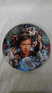 Star Wars Space Vehicles Han Solo Hamilton Collection Plate - Picture 1 of 3