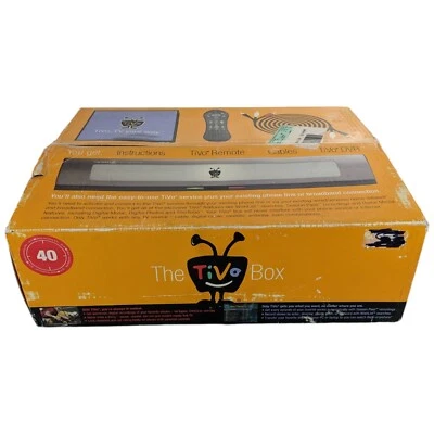 TiVo DVR Series 2 Receiver Recorder 40 GB TCD540040 New in Box with Remote - Image 1 of 4