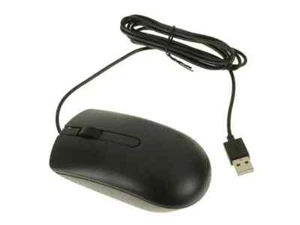 Universal Wired USB 2.0 Optical Mouse Mice for PC Laptop Notebook Desktop Black - Picture 1 of 7