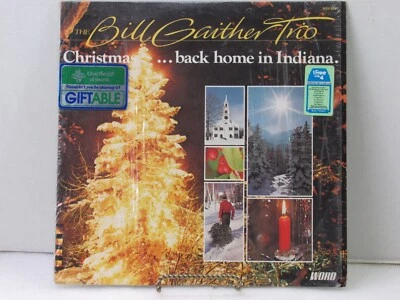 The Bill Gaither Trio Christmas Back Home in Indiana Word WSB 8825 1972 Vinyl LP - Image 1 of 4