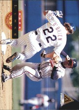 1994 Pinnacle Atlanta Braves Baseball Card #447 Mark Lemke