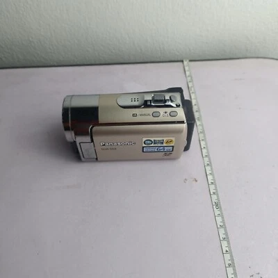 Panasonic SDR-S50 Handheld High Definition Camcorder Silver W/ Charger Tested - Image 1 of 4