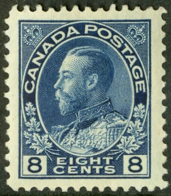 Canada   1911-25  Unitrade # 115  VF/XF   Mint Lightly Hinged - Image 1 of 2