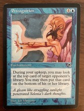 MTG 25x Various Color Tempest Lot -  1 Rare Precognition, 2 Uncommon, 22 Common