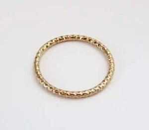 Anillo Grueso de Oro, Anillo de Oro, Anillo Lleno de Oro 14k, Anillo Pila de Oro - Imagen 1 de 4