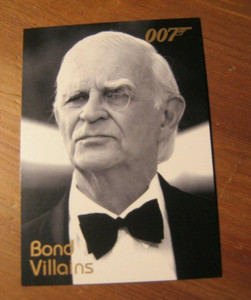 James Bond In Motion Villains #F56 Dr, Carl Mortner A View To A Kill 2008 ZJB3