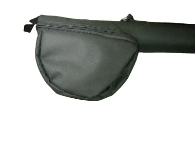 OLDE FLY SHOP CORDURA FLY ROD AND REEL TRAVEL CASE 43" FOR 13FT 4PC FLY ROD COLOR BURGUNDY