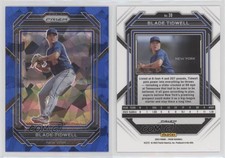 2023 Panini Prizm Blue Ice Prizm Blade Tidwell #30