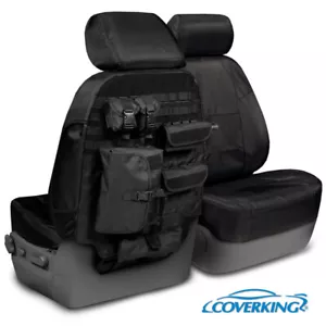 Coverking Ballistic Tactical Seat Cover for 2022-2024 Ford F-150 Lightning - Picture 1 of 7
