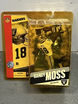McFarlane NFL Series 11 2005 Oakland Raiders Randy Moss Foto 1 de 2