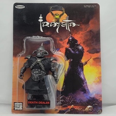 Zoloworld Frank Frazetta - Death Dealer - 5.5" Action Figure - MOTU - UNPUNCHED Cover