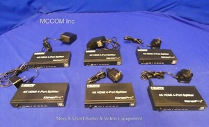 KanexPro SP-HD1X44K 4K HDMI 4-Port Splitter Menge 6 mit 6 Netzteilen - Bild 1 von 6