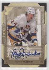 2007-08 O-Pee-Chee Premier Penmanship Gold /25 Bernie Federko #PP-BF Auto HOF