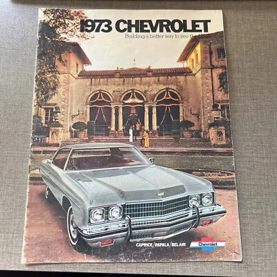 Chevrolet Caprice 1973, Impala, Belair, folleto original de 19 páginas Foto 1 de 3