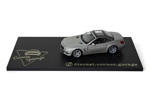 WELLY DieCast 1:34 MERCEDES BENZ SL 500 2012 GRAY New Model Car Metal in Box - Picture 1 of 12