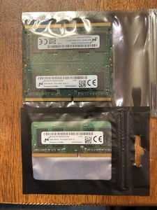 Micron 4GB (1Rx16) PC4-2400T-SC0-11 SODIMM Memory (MTA4ATF51264HZ-2G3B1) - Picture 1 of 3