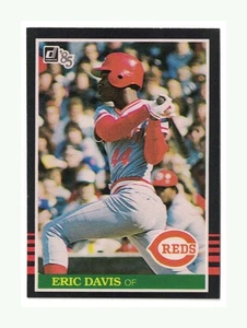 1985 Donruss - Eric Davis #325 - CINCINNATI REDS - ROOKIE RC - Bild 1 von 3