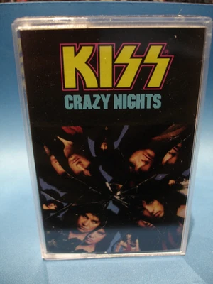 KISS  ~ Crazy Nights ~  (Cassette, Sep-1990, Island/Mercury) - Image 1 of 4