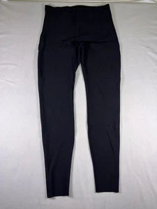 Skims Damen High Rise Raw Edge Kompression Body Leggings Onyx Gr. L Neu mit Etikett - Bild 1 von 6