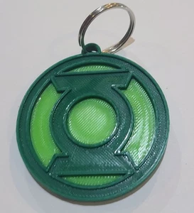 Schlüsselanhänger Green Lantern 3D-gedruckt.   KC80 - Bild 1 von 1