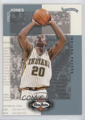 2002-03 Fleer Box Score 1st Edition /100 Fred Jones #149 Rookie RC - Image 1 of 2
