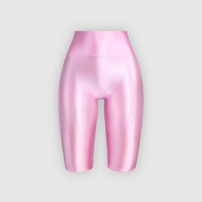 Nuevos Pantalones Cortos Sin Costuras Aceite Brillante Opaco Deportes Yoga Gimnasio Caliente Pantalones Leggings Foto 1 de 4