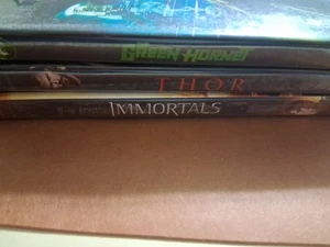 Green Hornet Thor and The Immortals (3) DVD LOT GOOD USED CONDITION  - Picture 1 of 4