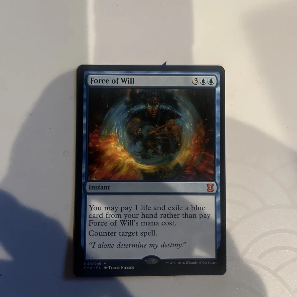 Force Of Will Eternal Masters Mtg Lp Commander - Image 1 of 1