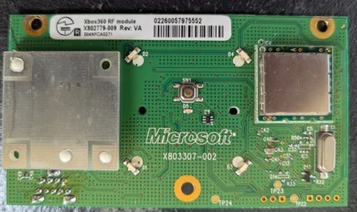 Xbox 360 X803307 002 / X802779-009 Rev VA Power Button RF module Board Button - Image 1 of 2