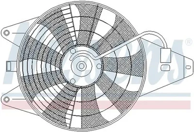 Ventilateur de radiateur Ventilateur simple 85375 NISSENS pour KIA MAGENTIS I - Photo 1/4