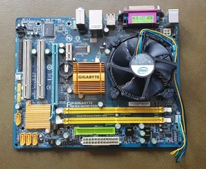 Gigabyte GA-G31M-ES2L Motherboard With Intel Core 2 Duo + 4GB RAM + BackPlate - Picture 1 of 7