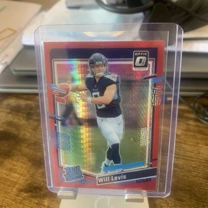 2023 Panini Donruss Optic - Red Hyper #298 Will Levis (RC) - Picture 1 of 6