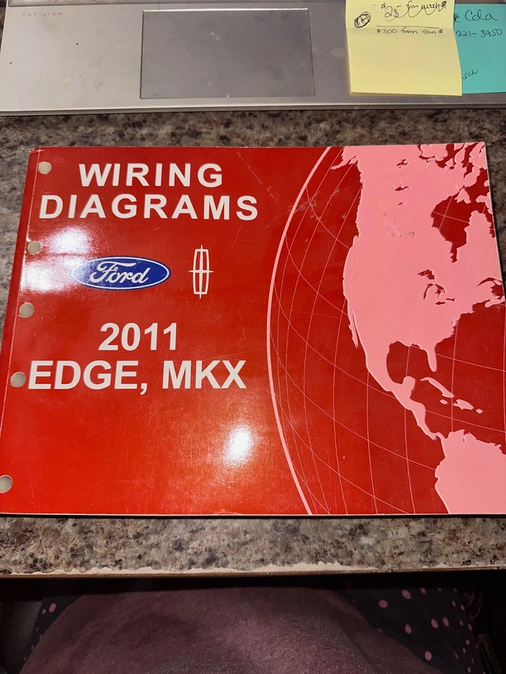 2011 Ford Edge Lincoln MKX OEM Electrical Wiring Diagrams Manual Schematics Foto 1 de 1