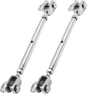 Tensor de mandíbula y mandíbula de acero inoxidable de 2 piezas - Imagen 1 de 12